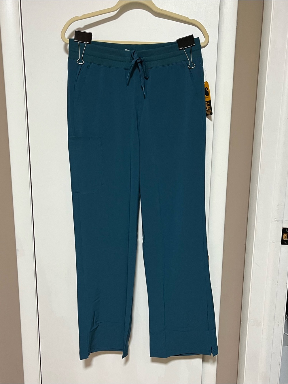 Carhartt Teal Women's Boot Cut Work Pants